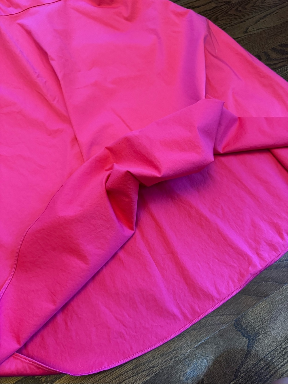 kate spade Poplin One Shoulder Dress Lined Zip Knee Length Size 6 - Picture 5 of 12